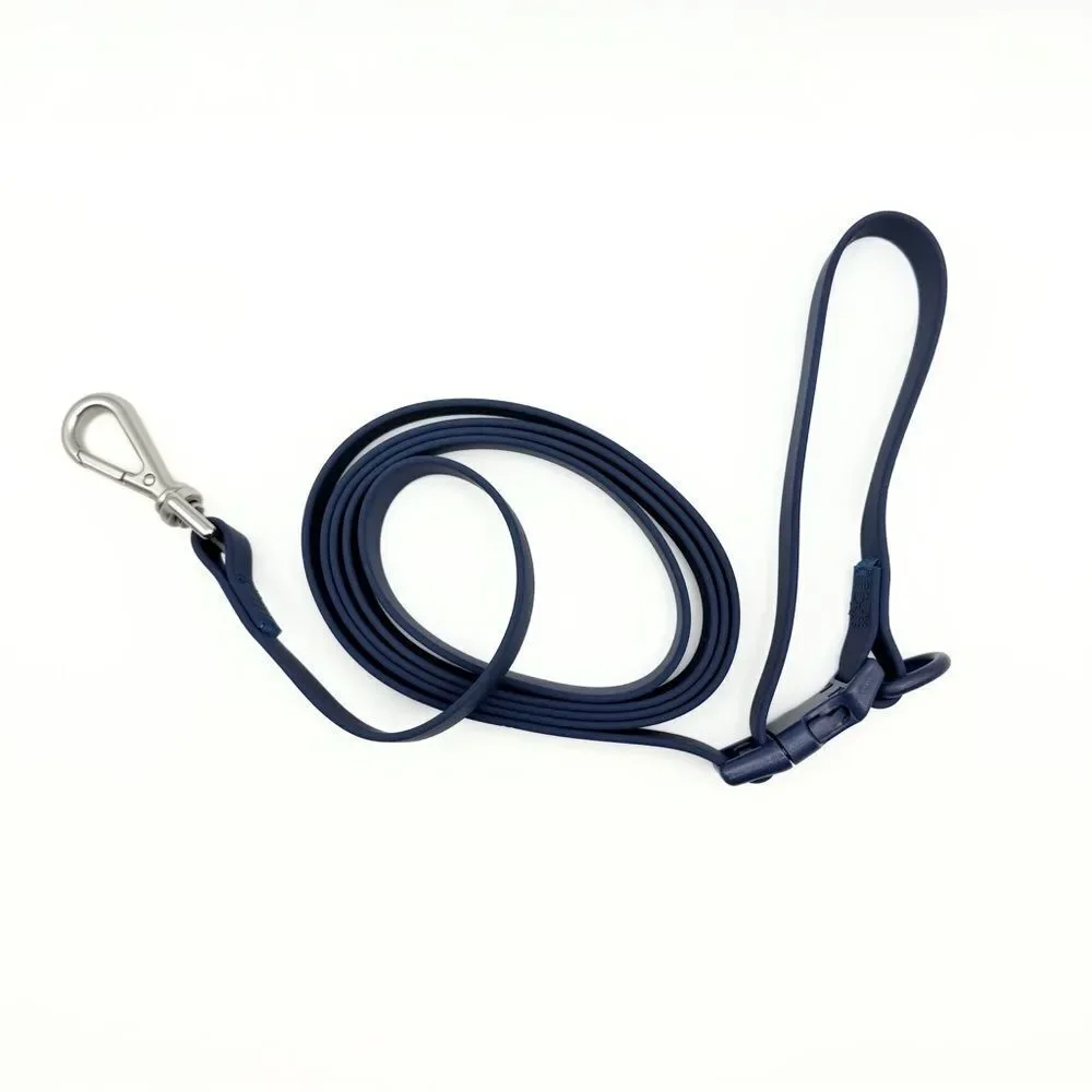 Navy Waterproof Dog Leash